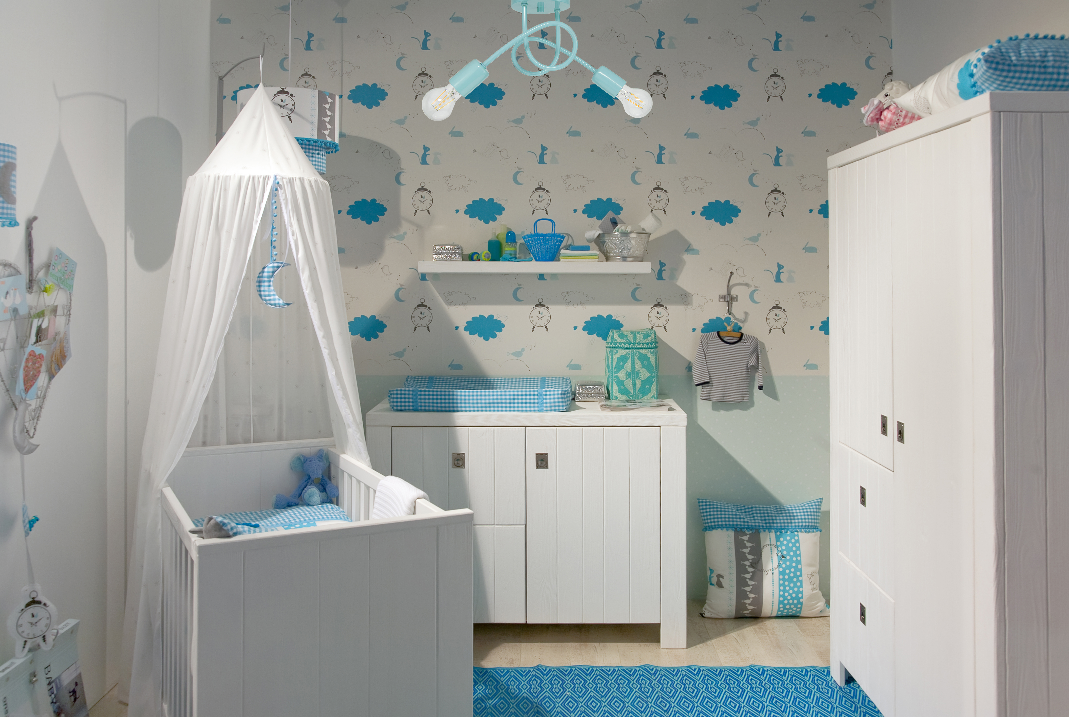 loft 2 pastel turkus aranżacja 1